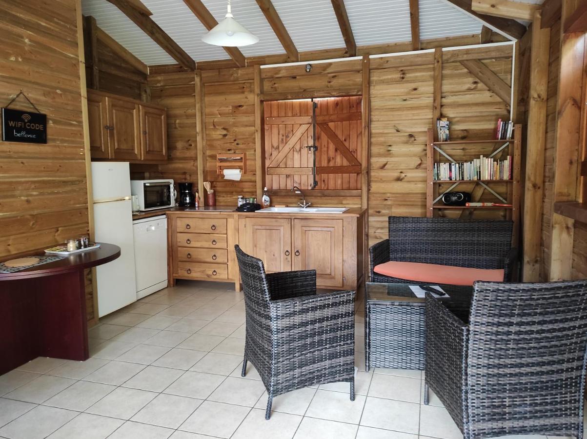 Le Tri Haut De Bellevue - Bungalow Colibri ปวงต์-นัวร์ ภายนอก รูปภาพ